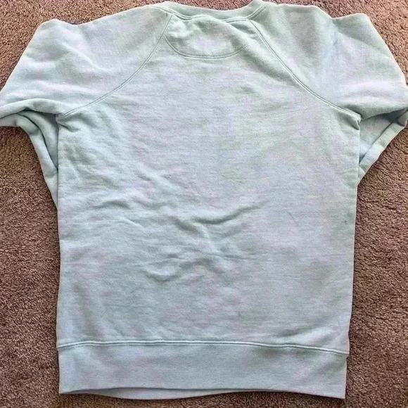 light blue champion pullover sweater womens size xs - Picture 5 of 5